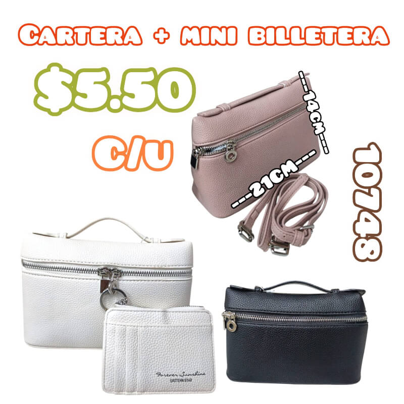 CARTERA + MINI BILLETERA