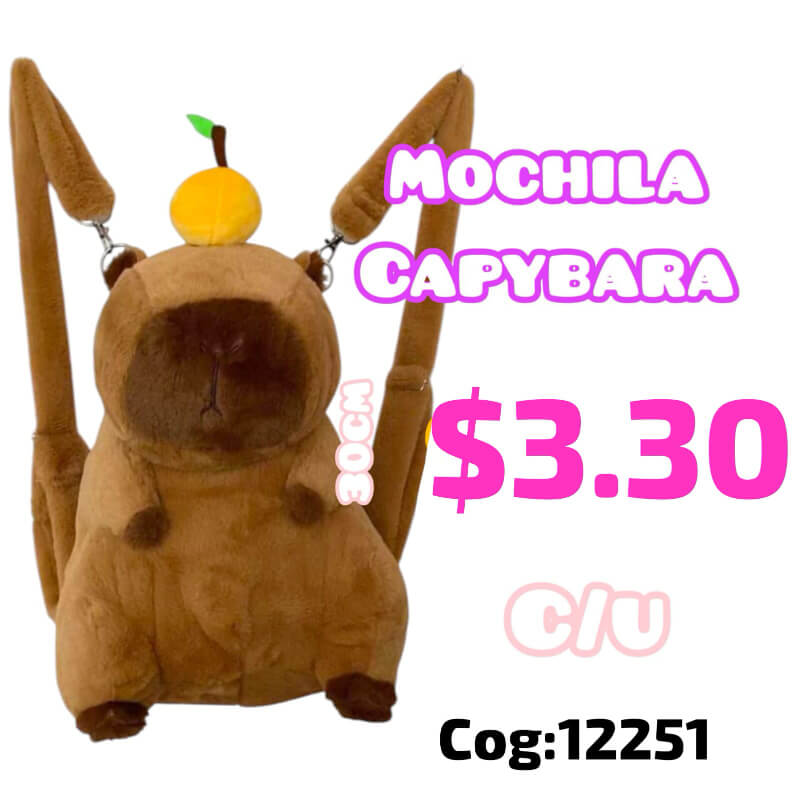 MOCHILA CAPYBARA