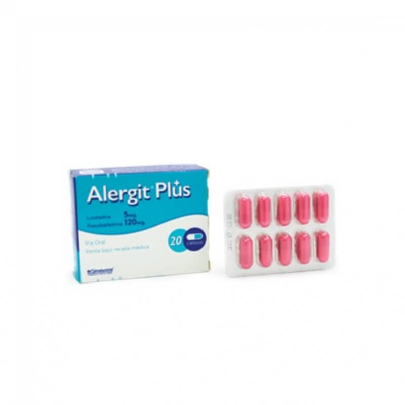 ALERGIT PLUS CAPSULAS X 20*2