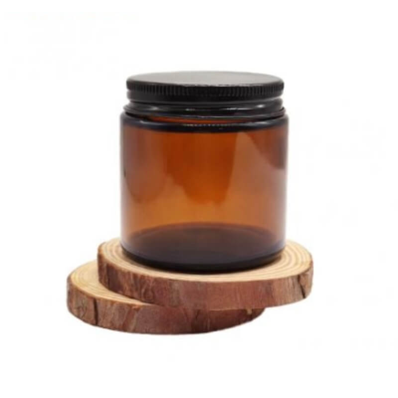 Envase Vidrio Café Tapa Negra