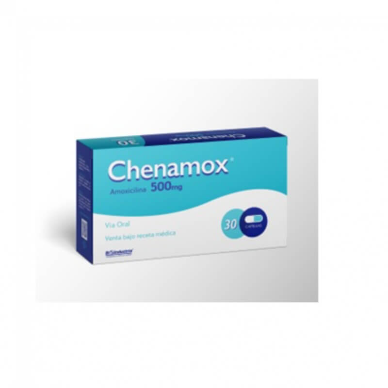 Amoxicilina Chenamox 500mg 30 tabletas