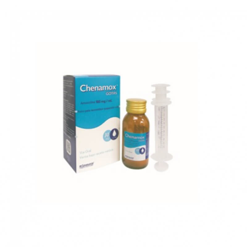 CHENAMOX GOTAS 100MG/ML X 30ML