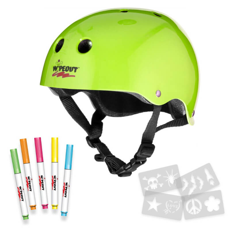CASCO TripleEgiht Wipeout VERDE NEON