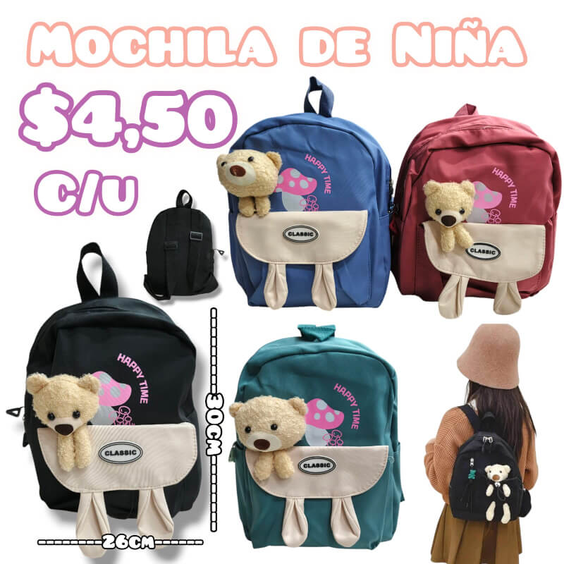 MOCHILA DE NIÑA