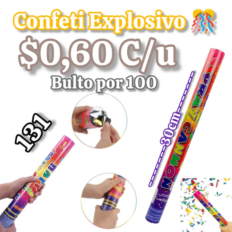 CONFETI 30 CM