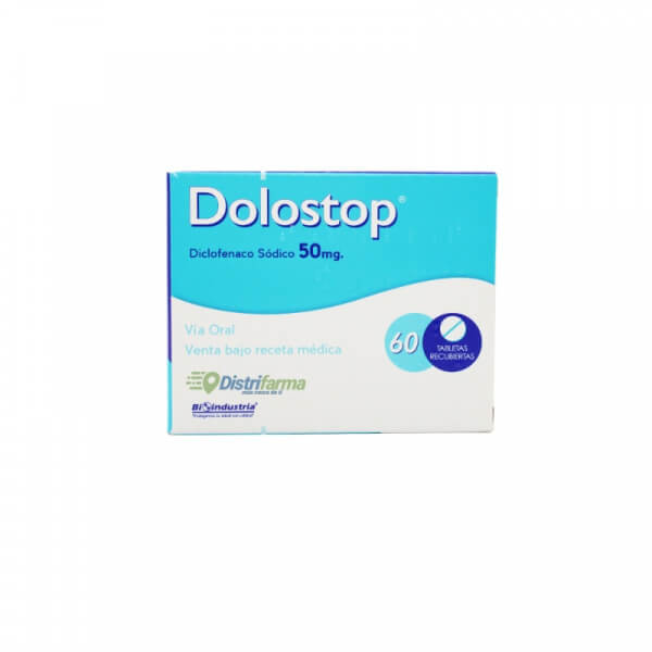 DOLOSTOP 50MG TABLETAS X 60