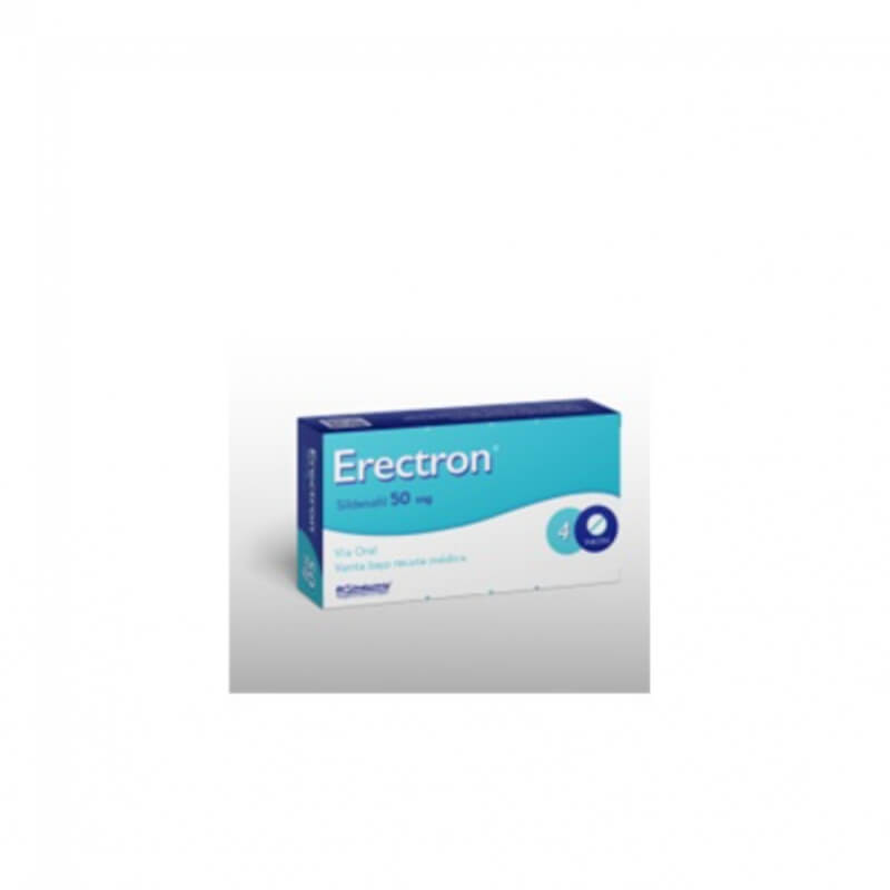ERECTRON 50MG TABLETAS X 4