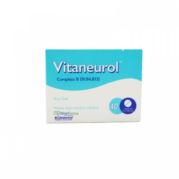 VITANEUROL TABLETAS X 40*2