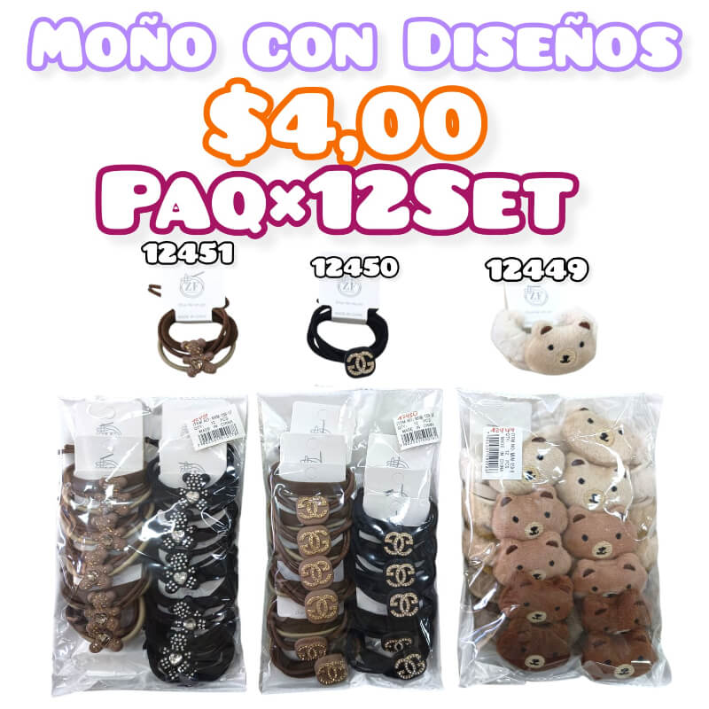MOÑOS CON DISEÑOS