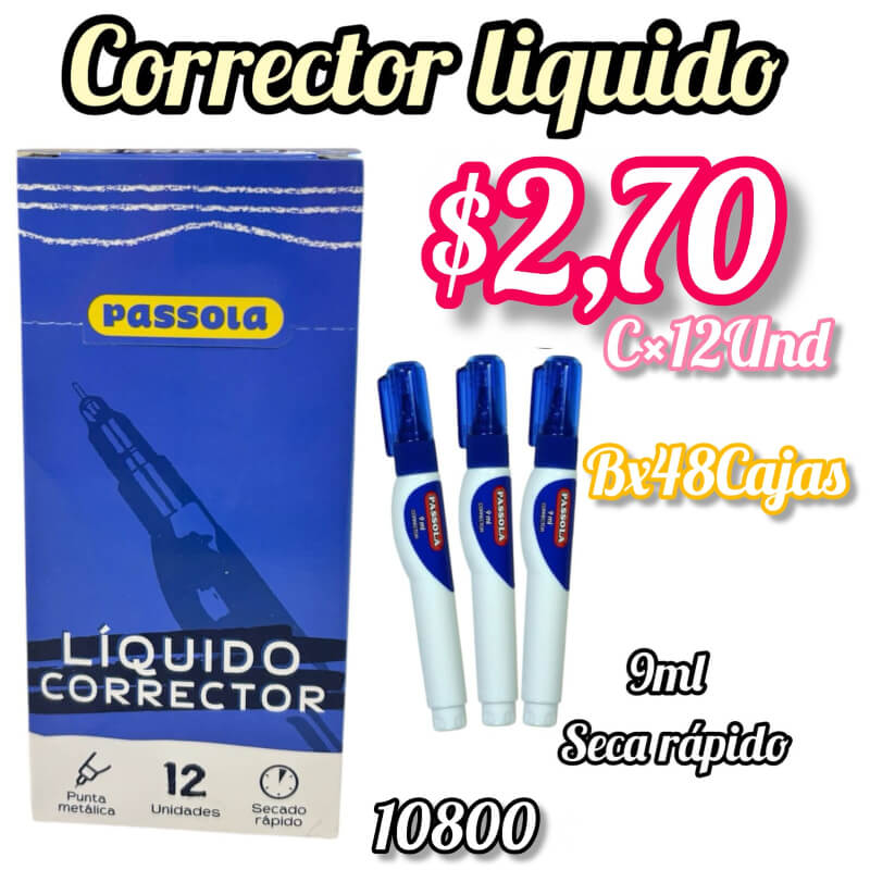 CORRECTOR LÍQUIDO