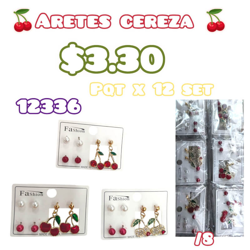 ARETES CEREZA