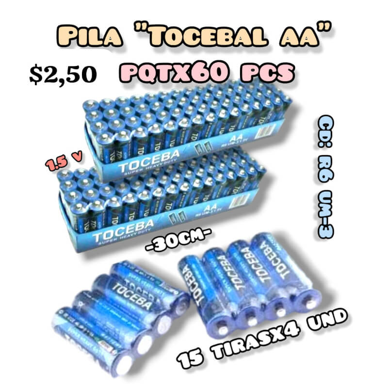 PILA TOCEBAL AA