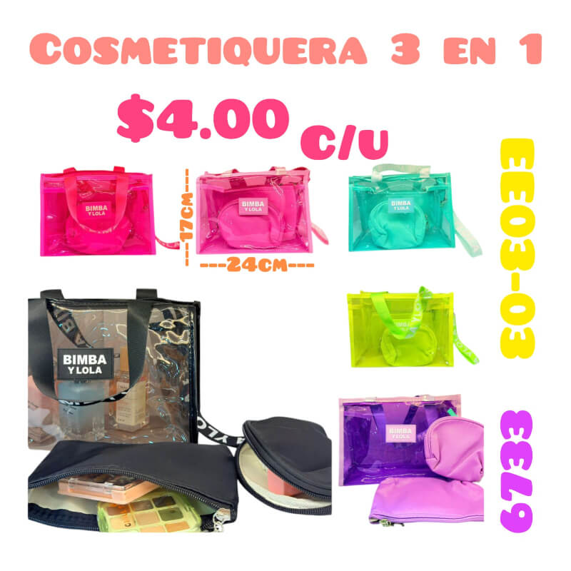 COSMETIQUERA 3 EN 1