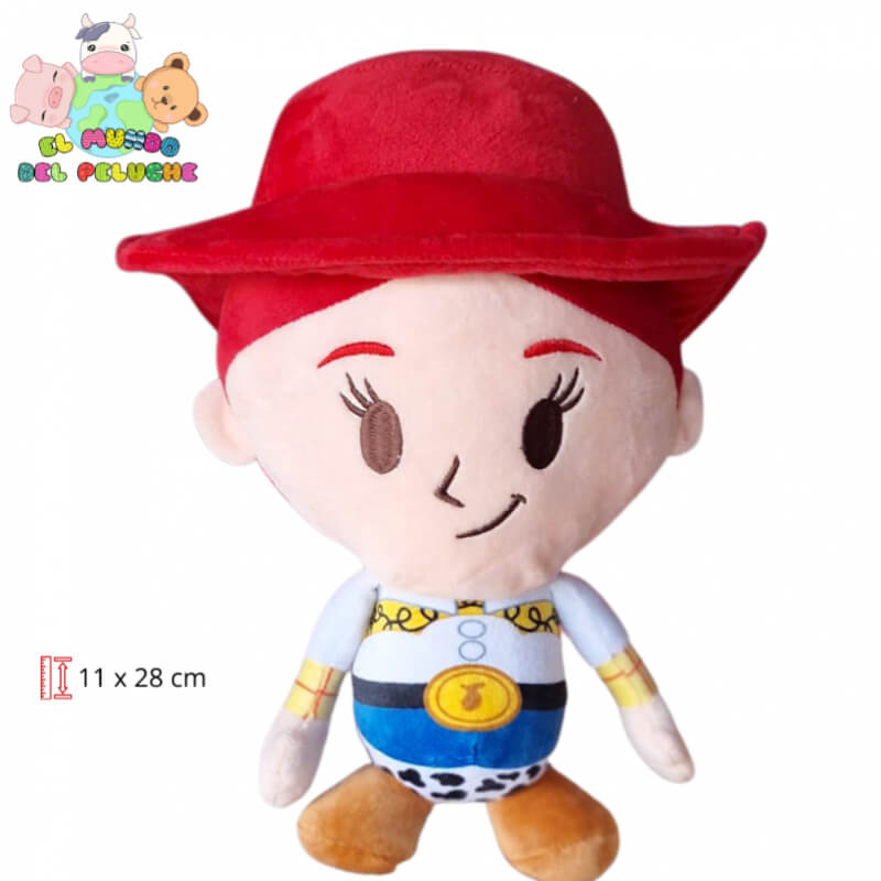 Peluche Jessie Cabezona #1 | 11 x 28 cm | El Mundo del Peluche