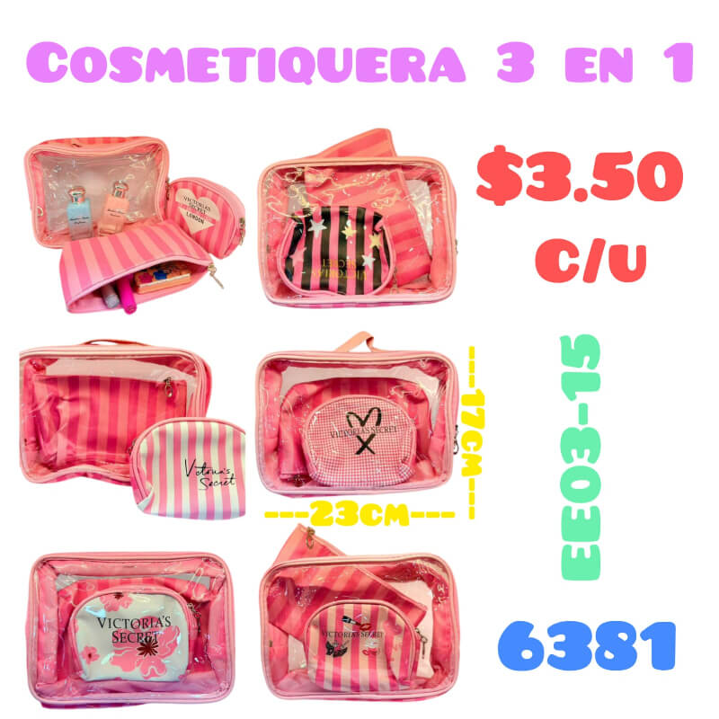 COSMETIQUERA 3 EN 1