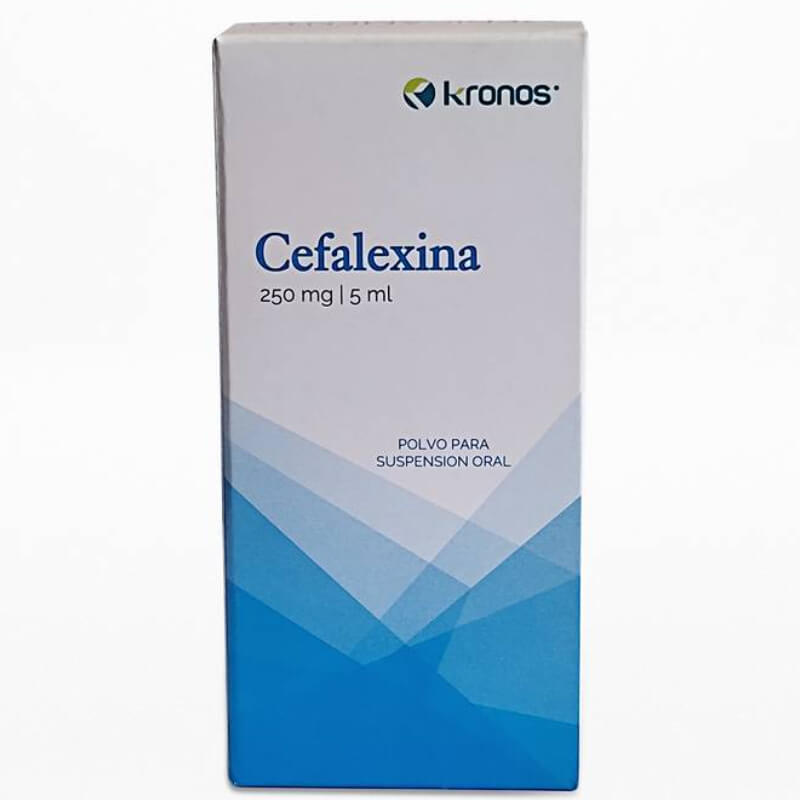 CEFALEXINA 250 mg /6 ml SUSP