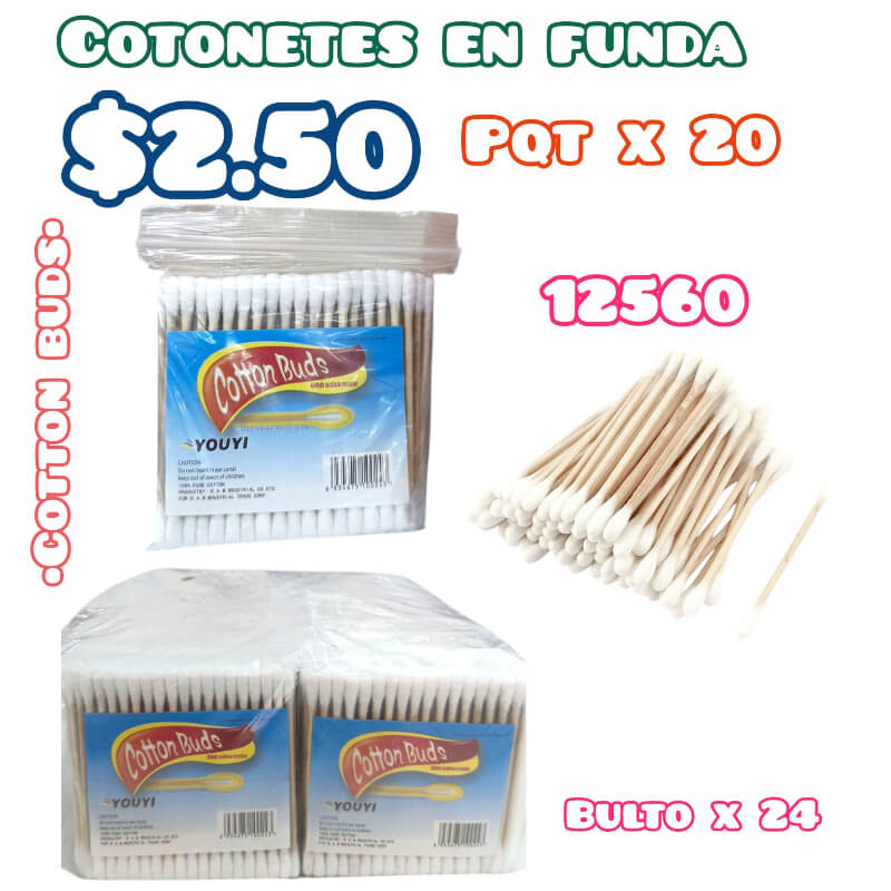 COTONETE EN FUNDA