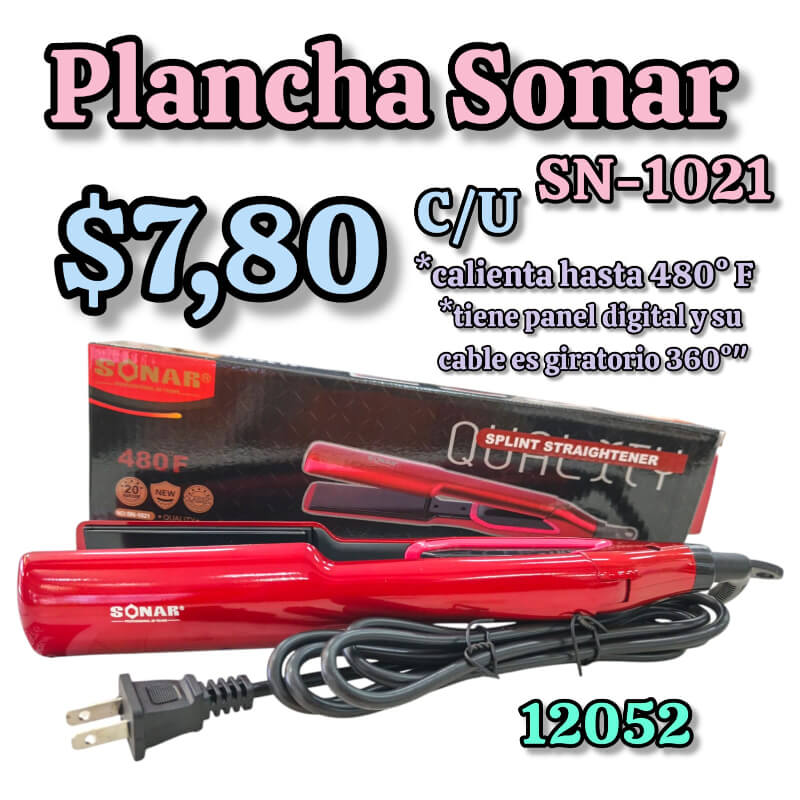 PLANCHA SONAR