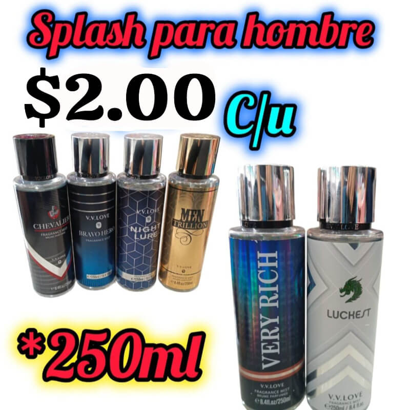 SPLASH PARA HOMBRE