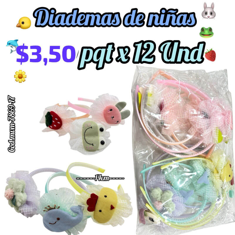 DIADEMAS DE NIÑAS