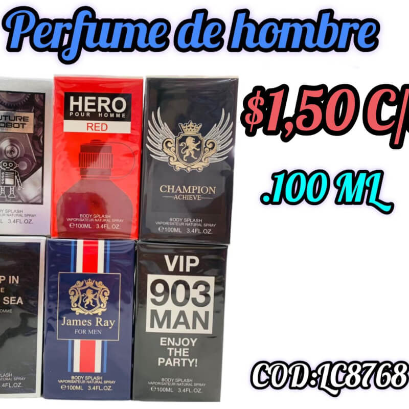 PERFUME DE HOMBRE