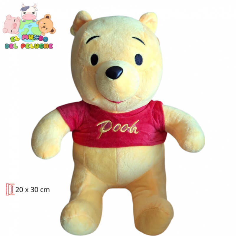 Peluche Winnie Pooh #1 | 20 x 30 cm | El Mundo del Peluche