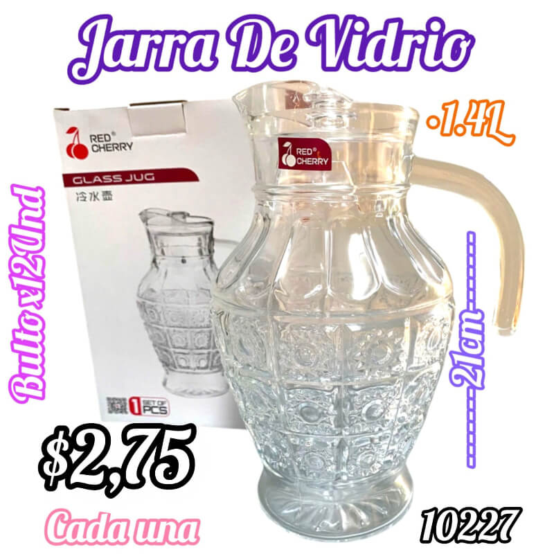 JARRA DE VIDRIO