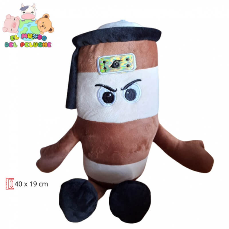 Peluche Capuchino Asesino #2 | Tralalero Tralala | 40 x 19 cm | El Mundo del Peluche