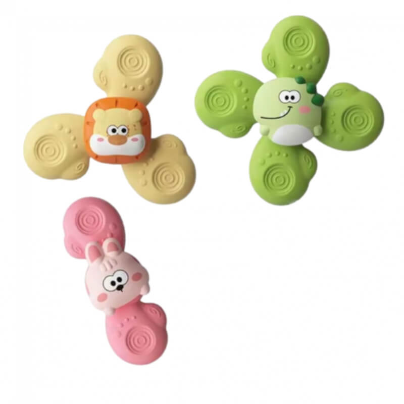 SPINNERS DE ANIMALES SET 3 (JUEGO SENSORIAL)