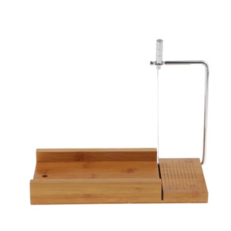 cortador rectangular de madera para jabones