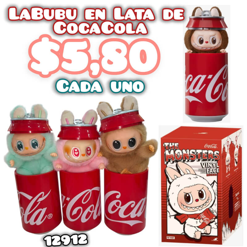 LABUBU EN LATA DE COCACOLA