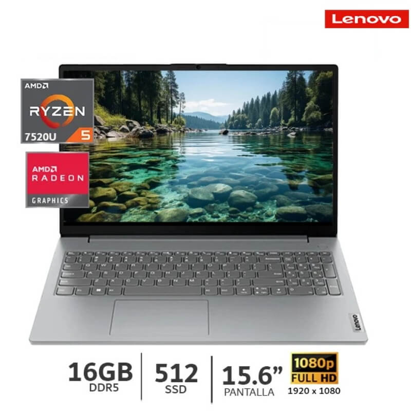 NOTEBOOK LENOVO V15 G4 AMD RYZEN 5-7520U