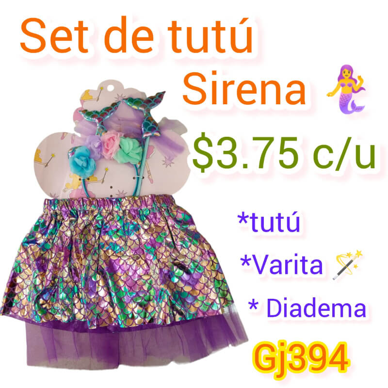 SET DE TUTÚ