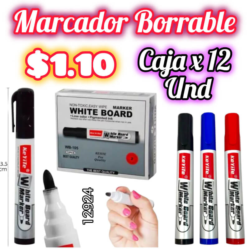 MARCADOR BORRABLE