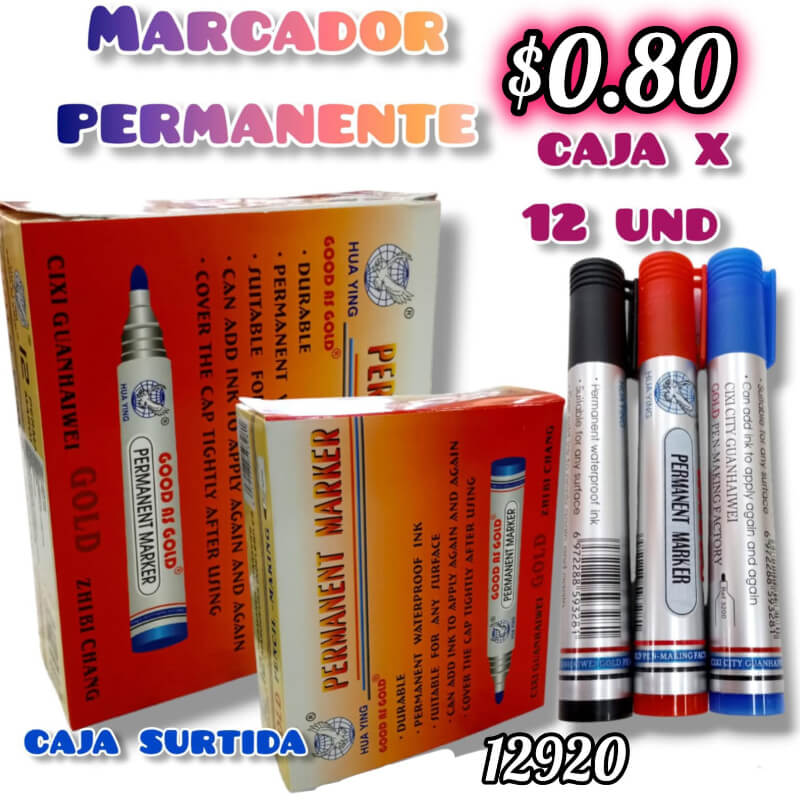 MARCADOR PERMAMNETE