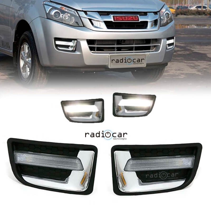 Halogenos drl Led Neblineros Chevrolet Dmax