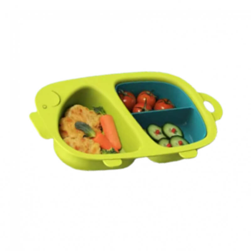 PLATO PIGGY RECIPIENTE VERDE