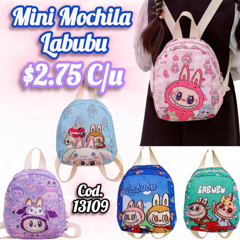 MINI MOCHILA LABUBU