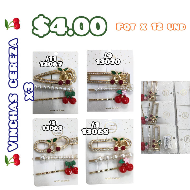 VINCHA CEREZA