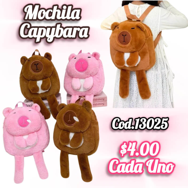 MOCHILA CAPYBARA