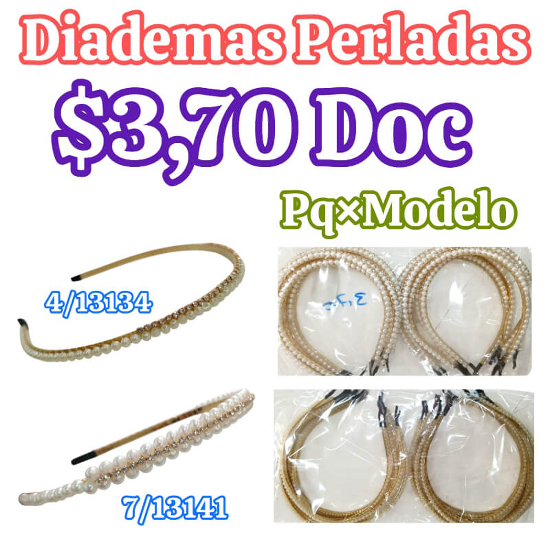 DIADEMA PERLADA