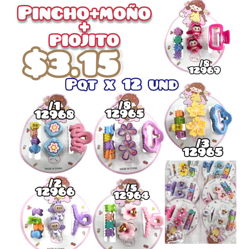 PINCHAO+ MOÑO+PIOJITO