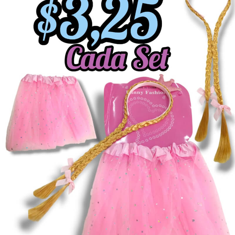 TUTU + DIADEMA CON TRENZA