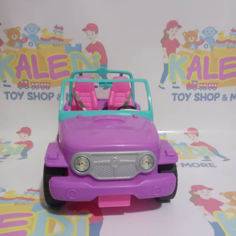 COCHE JEEP DESCAPOTABLE BARBIE (USADO COMO NUEVO)