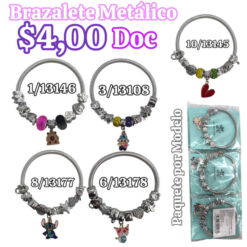 BRAZALETE METÁLICO