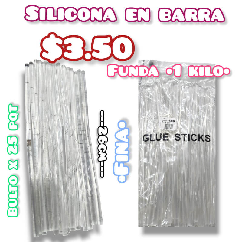 BARRA DE SILICONA
