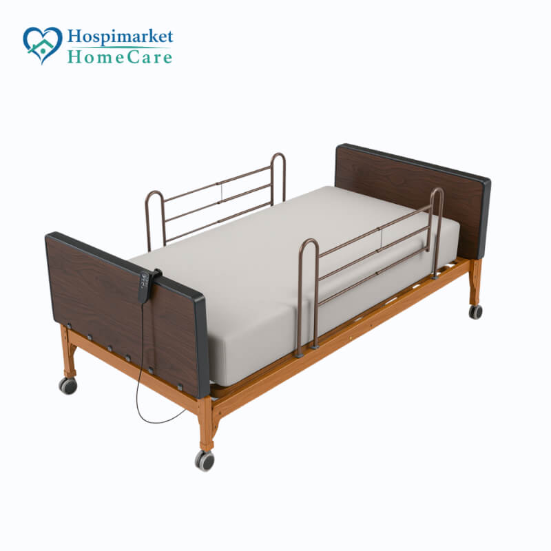 Alquiler cama hospitalaria eléctrica 3 movimientos | Ecuador | Hospimarket Home Care
