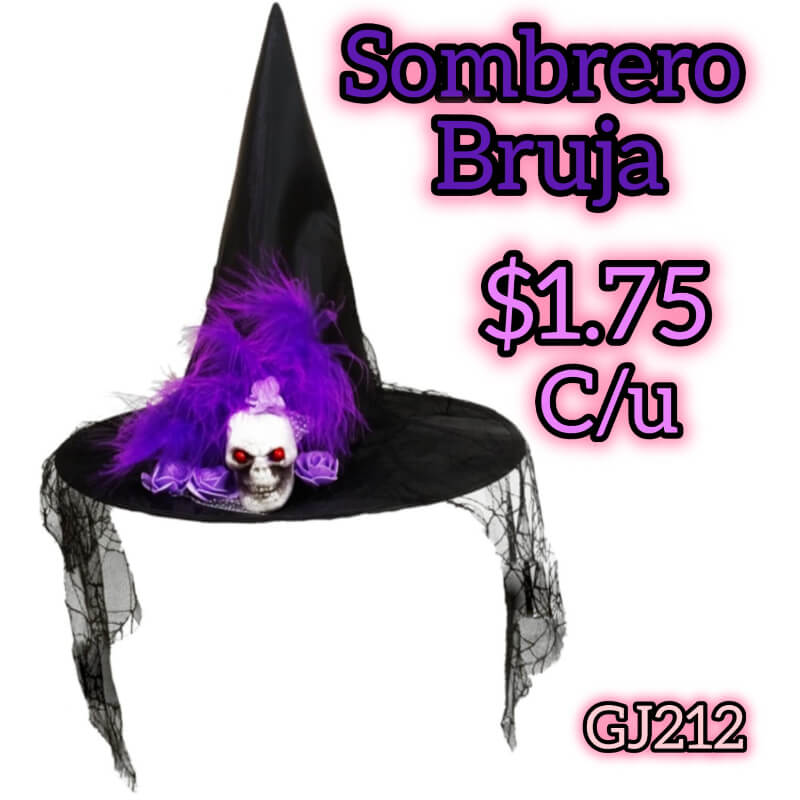 SOMBRERO DE BRUJA