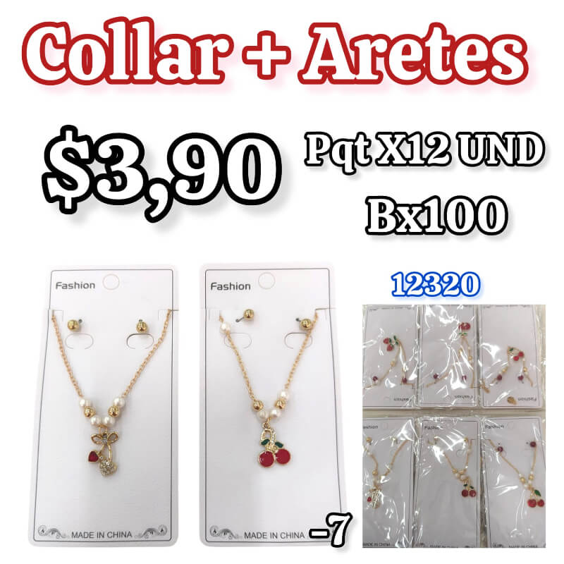 COLLAR + ARETES