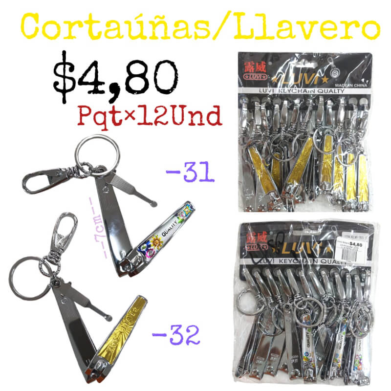 CORTAUÑAS LLAVERO